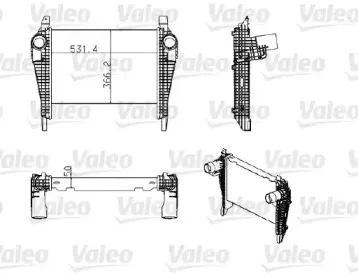 818778 VALEO Интеркулер 818778 VALEO Интеркулер
