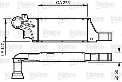 818809 VALEO Интеркулер 818809 VALEO Интеркулер