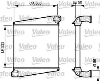 818871 VALEO Интеркулер 818871 VALEO Интеркулер