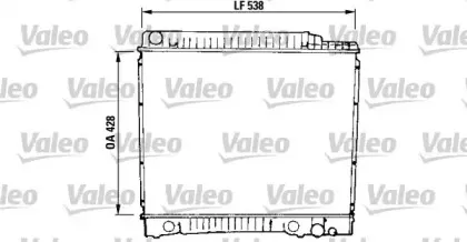 819379 VALEO Радиатор, охлаждение двигателя 819379 VALEO Радиатор, охлаждение двигателя