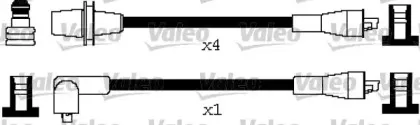 346645 VALEO Комплект проводов зажигания 346645 VALEO Комплект проводов зажигания