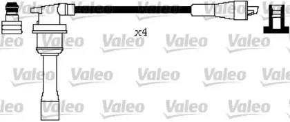 346559 VALEO Комплект проводов зажигания 346559 VALEO Комплект проводов зажигания