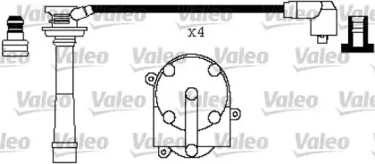 346434 VALEO Комплект проводов зажигания 346434 VALEO Комплект проводов зажигания