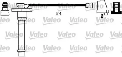 346418 VALEO Комплект проводов зажигания 346418 VALEO Комплект проводов зажигания
