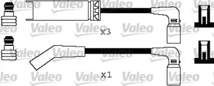 346355 VALEO Комплект проводов зажигания 346355 VALEO Комплект проводов зажигания
