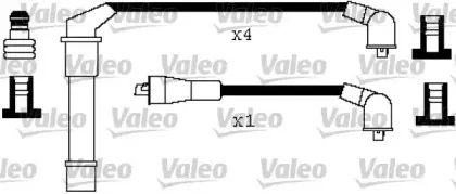 346302 VALEO Комплект проводов зажигания 346302 VALEO Комплект проводов зажигания