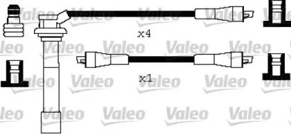 346288 VALEO Комплект проводов зажигания 346288 VALEO Комплект проводов зажигания