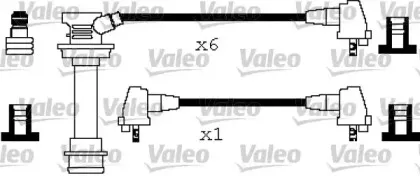 346200 VALEO Комплект проводов зажигания 346200 VALEO Комплект проводов зажигания
