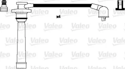 346081 VALEO Комплект проводов зажигания 346081 VALEO Комплект проводов зажигания