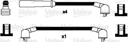 346064 VALEO Комплект проводов зажигания 346064 VALEO Комплект проводов зажигания