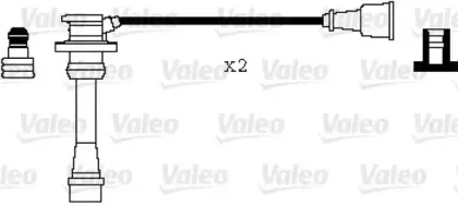 346020 VALEO Комплект проводов зажигания 346020 VALEO Комплект проводов зажигания