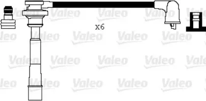 346019 VALEO Комплект проводов зажигания 346019 VALEO Комплект проводов зажигания
