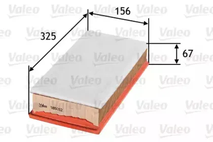 585052 VALEO Воздушный фильтр 585052 VALEO Воздушный фильтр