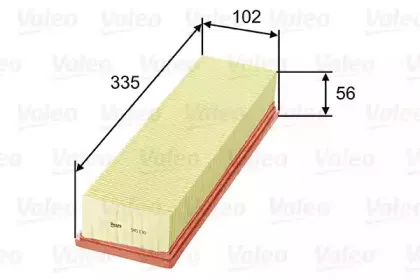 585130 VALEO Воздушный фильтр 585130 VALEO Воздушный фильтр