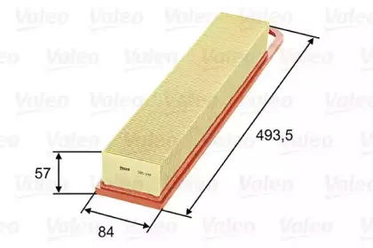 585247 VALEO Воздушный фильтр 585247 VALEO Воздушный фильтр