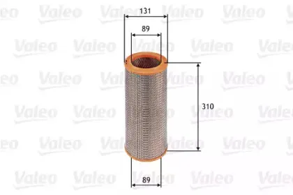 585601 VALEO Воздушный фильтр 585601 VALEO Воздушный фильтр