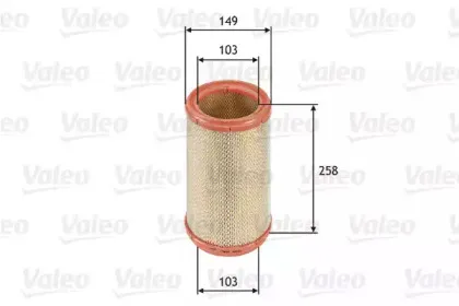585611 VALEO Воздушный фильтр 585611 VALEO Воздушный фильтр