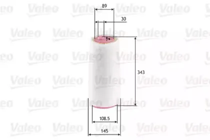 585617 VALEO Воздушный фильтр 585617 VALEO Воздушный фильтр