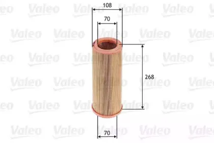 585631 VALEO Воздушный фильтр 585631 VALEO Воздушный фильтр
