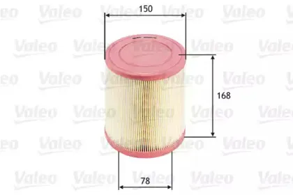 585676 VALEO Воздушный фильтр 585676 VALEO Воздушный фильтр