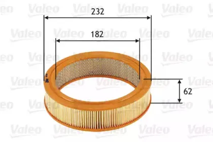 585696 VALEO Воздушный фильтр 585696 VALEO Воздушный фильтр