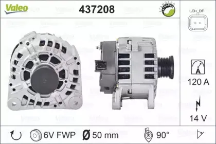 437208 VALEO Генератор 437208 VALEO Генератор