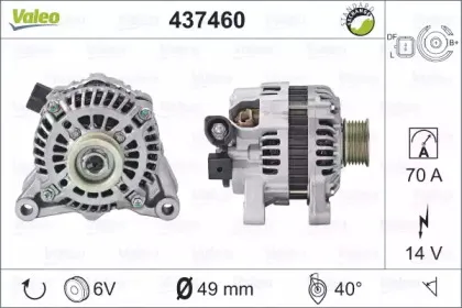 437460 VALEO Генератор 437460 VALEO Генератор