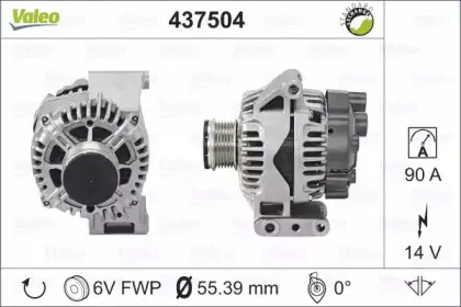 437504 VALEO Генератор 437504 VALEO Генератор
