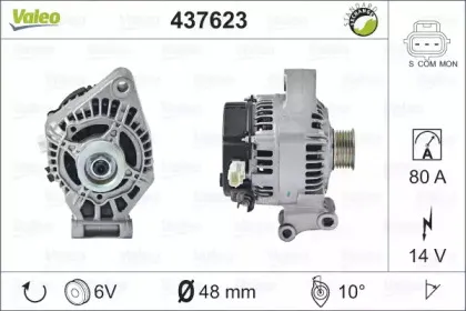 437623 VALEO Генератор 437623 VALEO Генератор