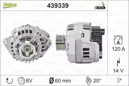 439339 VALEO Генератор 439339 VALEO Генератор