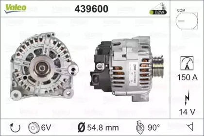 439600 VALEO Генератор 439600 VALEO Генератор