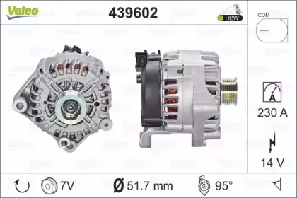 439602 VALEO Генератор 439602 VALEO Генератор