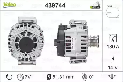 439744 VALEO Генератор 439744 VALEO Генератор