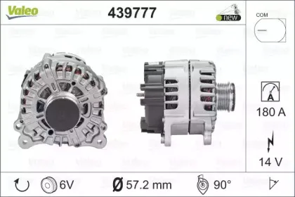 439777 VALEO Генератор 439777 VALEO Генератор