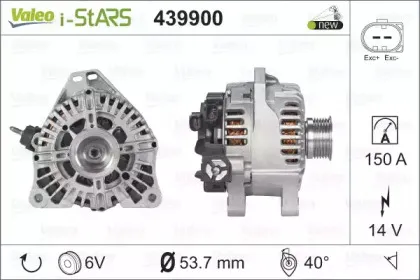 439900 VALEO Генератор 439900 VALEO Генератор