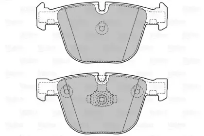 598820 VALEO Комплект тормозных колодок, дисковый тормоз 598820 VALEO Комплект тормозных колодок, дисковый тормоз