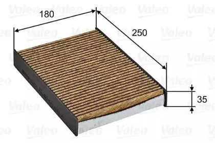 701032 VALEO Фильтр, воздух во внутренном пространстве 701032 VALEO Фильтр, воздух во внутренном пространстве