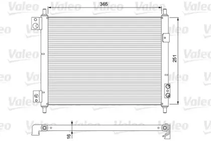815092 VALEO Конденсатор, кондиционер 815092 VALEO Конденсатор, кондиционер