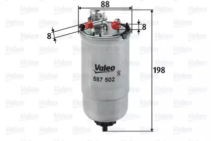 587502 VALEO Топливный фильтр 587502 VALEO Топливный фильтр