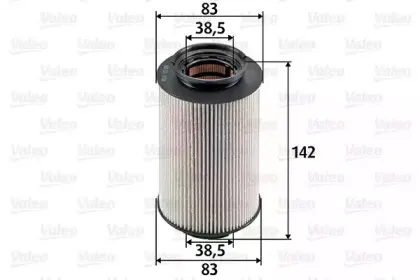 587909 VALEO Топливный фильтр 587909 VALEO Топливный фильтр