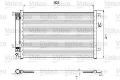 814405 VALEO Конденсатор, кондиционер 814405 VALEO Конденсатор, кондиционер