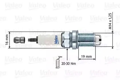 246869 VALEO Свеча зажигания 246869 VALEO Свеча зажигания