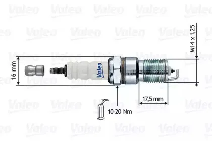 246875 VALEO Свеча зажигания 246875 VALEO Свеча зажигания