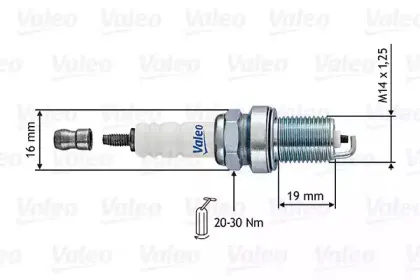 246877 VALEO Свеча зажигания 246877 VALEO Свеча зажигания