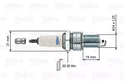 246891 VALEO Свеча зажигания 246891 VALEO Свеча зажигания