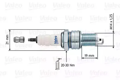 246894 VALEO Свеча зажигания 246894 VALEO Свеча зажигания