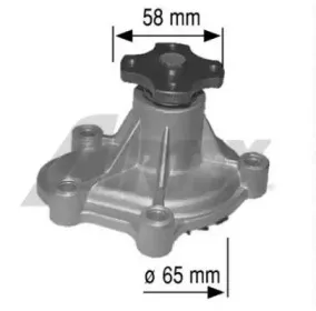 1552 AIRTEX Водяной насос 1552 AIRTEX Водяной насос