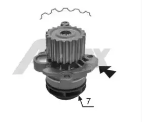 1774 AIRTEX Водяной насос 1774 AIRTEX Водяной насос