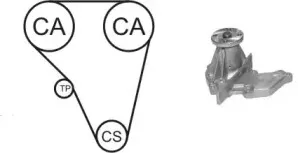 WPK-410401 AIRTEX Водяной насос + комплект зубчатого ремня WPK-410401 AIRTEX Водяной насос + комплект зубчатого ремня