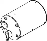 21330 DINEX Средний / конечный глушитель ОГ 21330 DINEX Средний / конечный глушитель ОГ